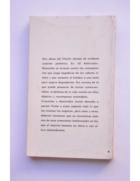 El Anticristo. Cómo se filosofa a martillazos