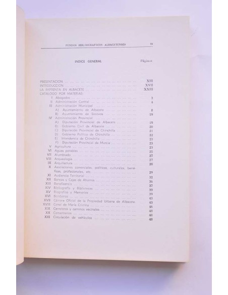 Fondos bibliográficos albacetenses