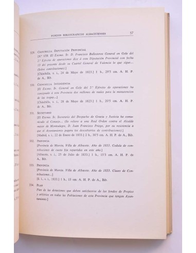 Fondos bibliográficos albacetenses