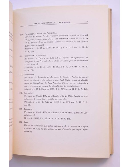 Fondos bibliográficos albacetenses