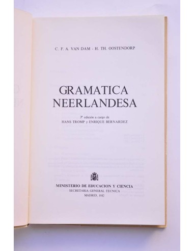 Gramatica neerlandesa