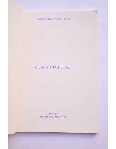 Oda a mi ciudad