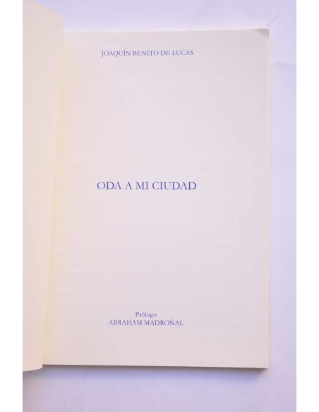 Oda a mi ciudad