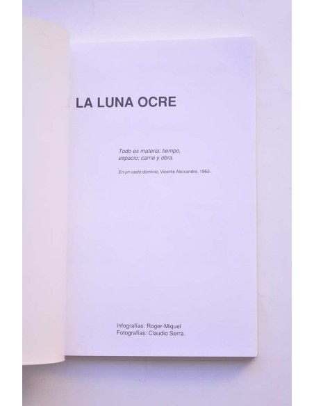 La luna ocre y otros poemas