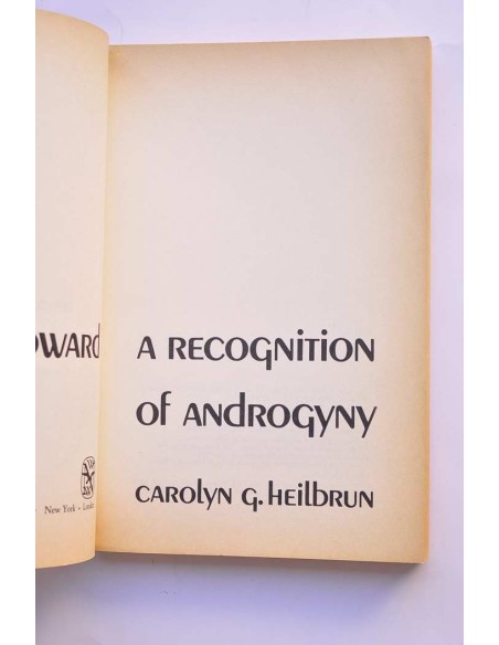 Toward a Recognition of Androgyny