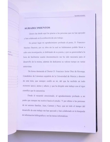 Francisco Sánchez Bautista: el poeta y su obra