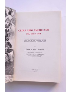 Cedulario americano del siglo XVIII. II. Cédula de Felipe... 2