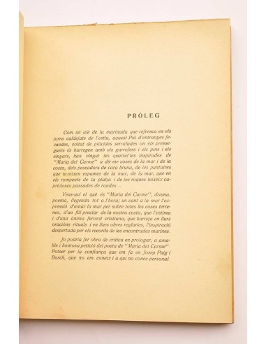 María del Carme : poema : drama de mar