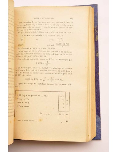Petite Traité mathématique et pratique des...