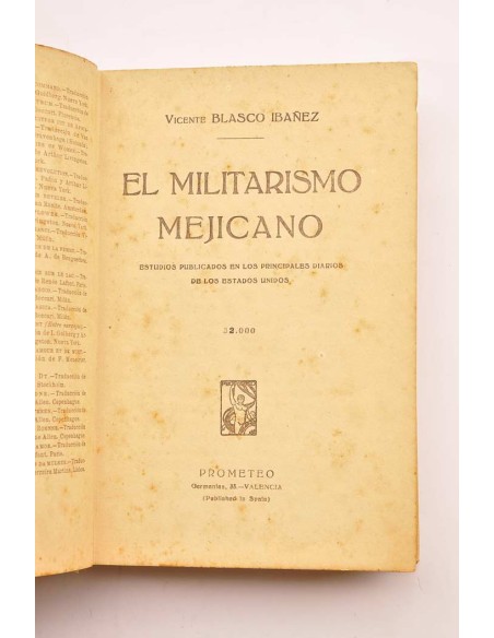 El militarismo mejicano