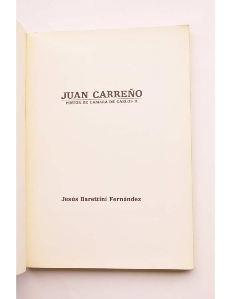 Juan Carreño. Pintor de cámara de Carlos II