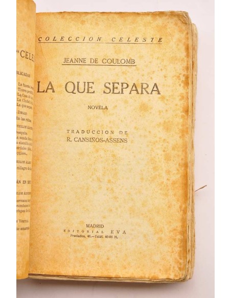 La que separa