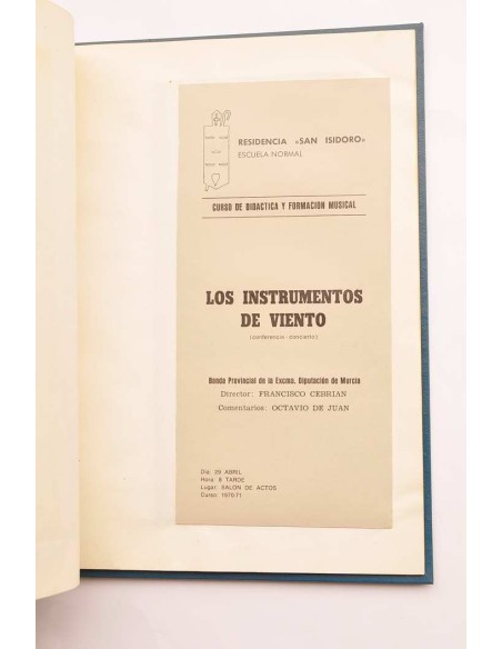 Memoria del I Curso de didáctica y formación musical