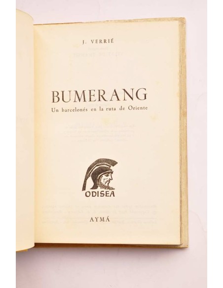 Bumerang : un barcelonés en la ruta de Oriente