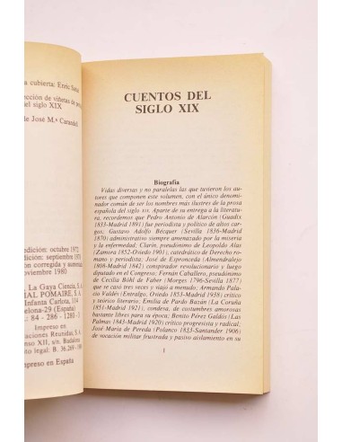 Cuentos del siglo XIX
