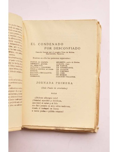 El condenado por desconfiado