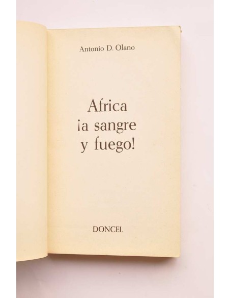 Africa ¡A sangre y fuego!