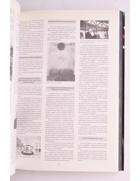 Fiestas de La Virgen, Yecla, 1992. Programa oficial