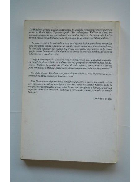 La danza, imagen de creación continua : antología