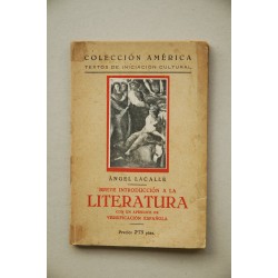 Breve introducción a la literatura