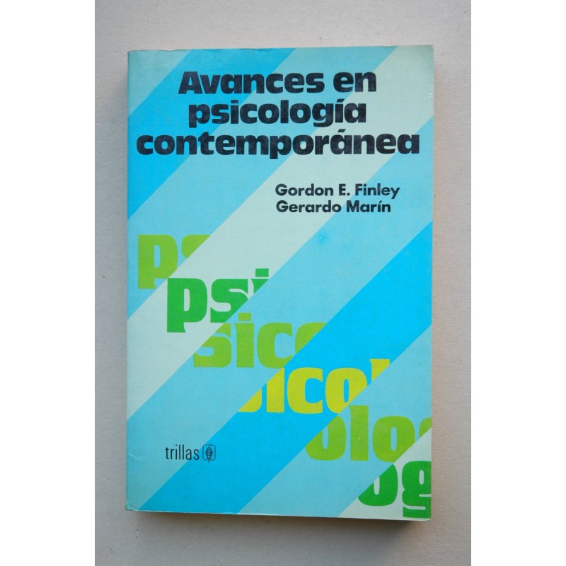 Avances en psicología contemporánea