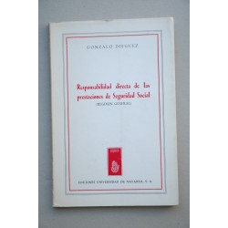 Responsabilidad directa de las prestaciones de Seguridad...
