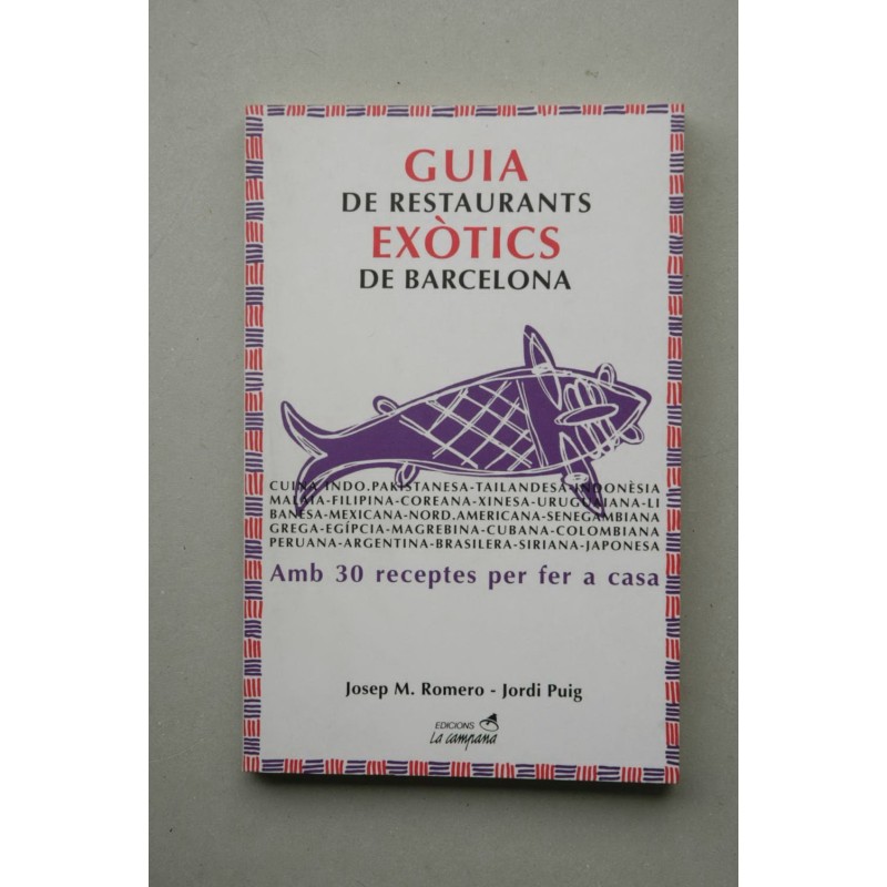 Guia de restaurants exótics de Barcelona