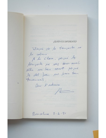 ¿Quien es diferente? : convivencia diaria con una niña diferente