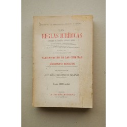 Las reglas jurídicas : estudio de ciencia jurídica pura :...
