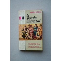 La poesía universal