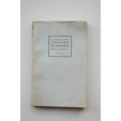 Compendio de gramática española