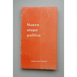 NUEVA etapa política