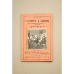 Matrimonio y divorcio : [legislación completa del...