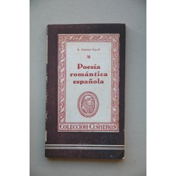 Poesía romántica española : antología