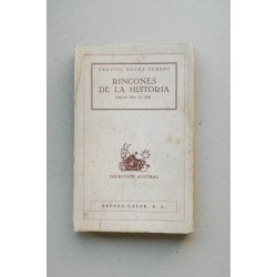 Rincones de la historia : siglos VIII al XIII