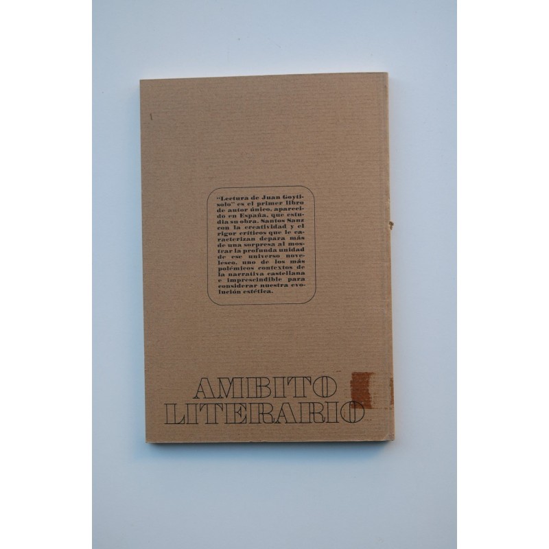 Lecturas de Juan Goytisolo