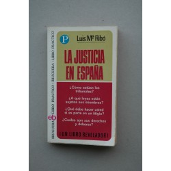 La justicia en España