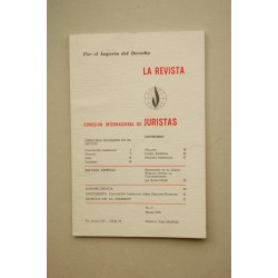 REVISTA de la Comisión Internacional de Juristas.-- Nº 5...