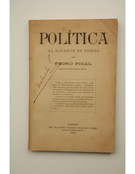 Política al alcance de todos