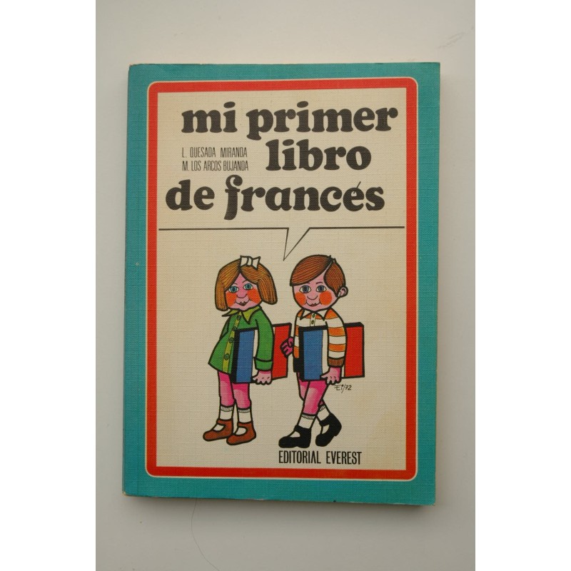 Mi primer libro de francés