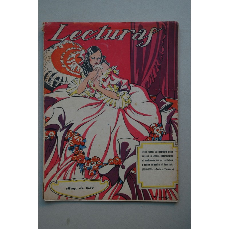 LECTURAS : nº de arte y literatura de El Hogar y La Moda.-- Nº 192 (mayo 1937)