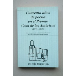 CUARENTA años de poesía en el premio Casa de las...