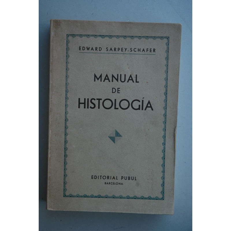 Manual de histología