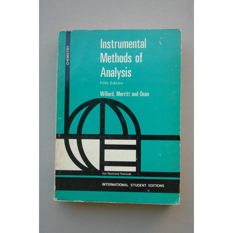 Instrumental methods of analysis
