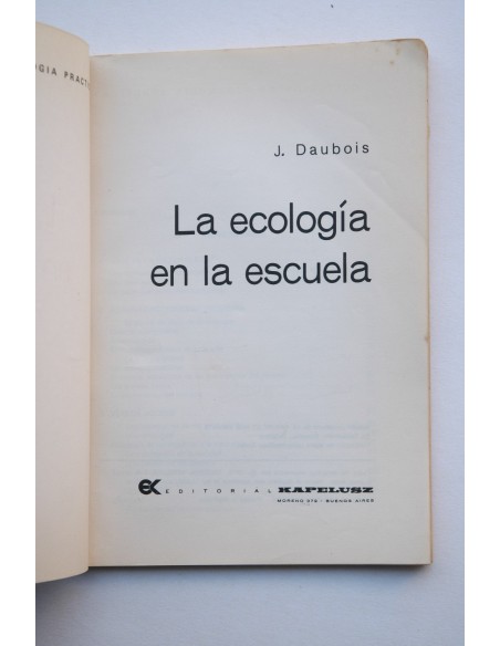 La ecología en la escuela