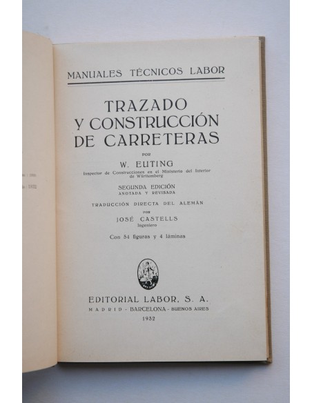 Trazado y construcción de carreteras