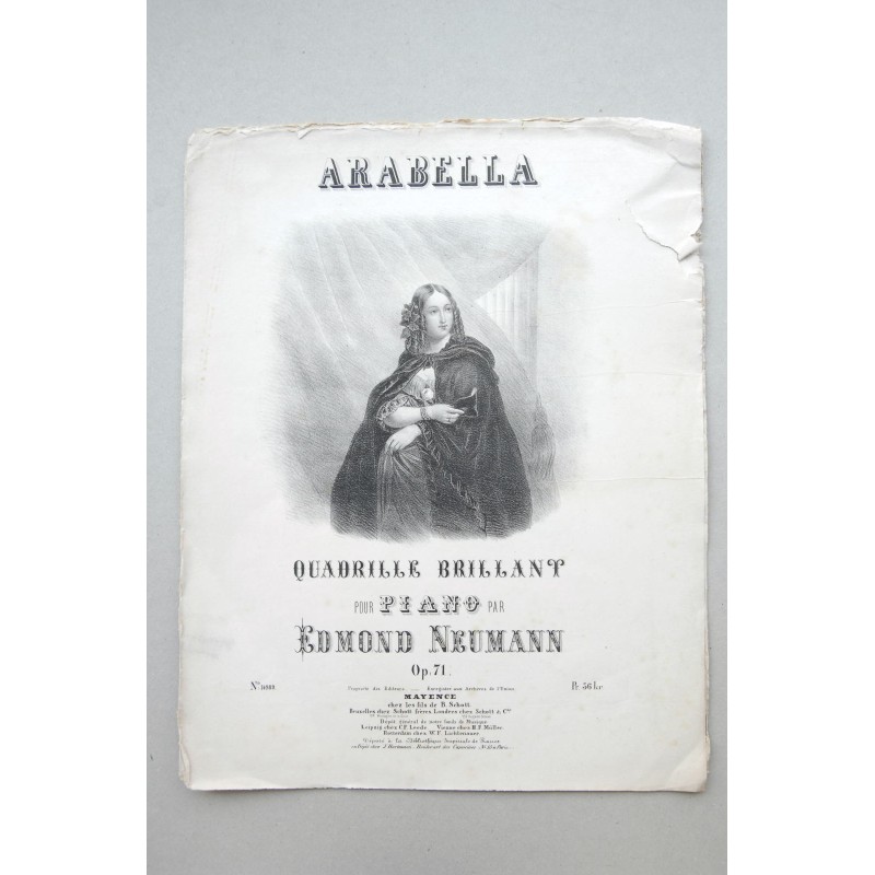 Arabella : quadrille brillant pour piano. Op. 71