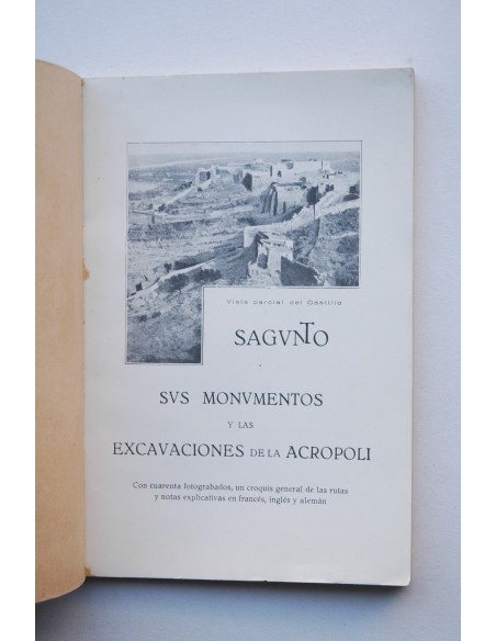 Sagunto, sus monumentos y excavaciones