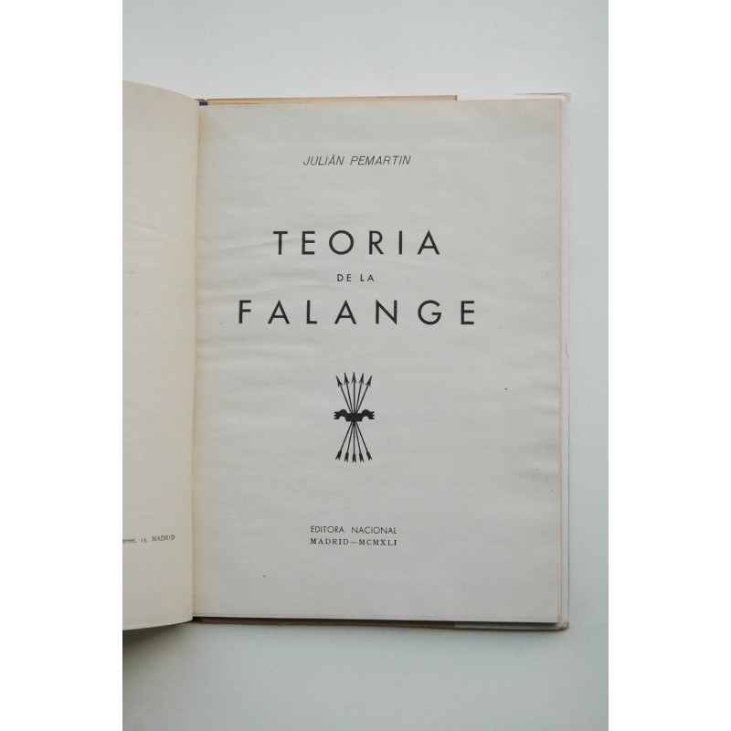 Teoría de la Falange