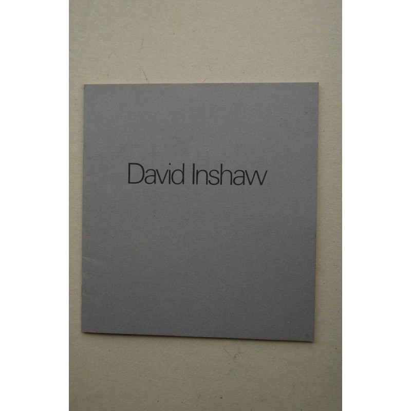 David Inshaw : [catálogo de exposiciones] : Waddington Galleries, London, 3-27 october 1984